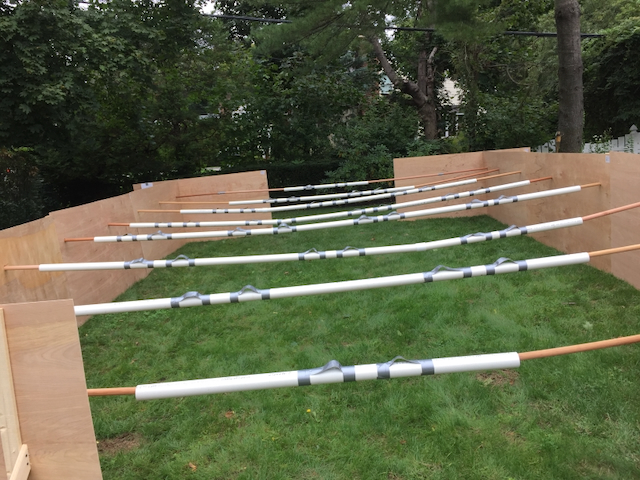 Human Foosball setup